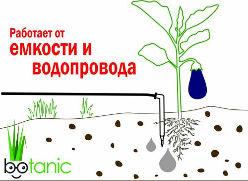 Универсальная система прикорневого капельного полива Ботаник™ 
